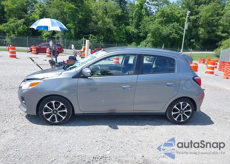 2023 Mitsubishi Mirage Black Edition/Ralliart/Se z USA, uszkodzony, nr VIN ML32AWHJ1PH000898